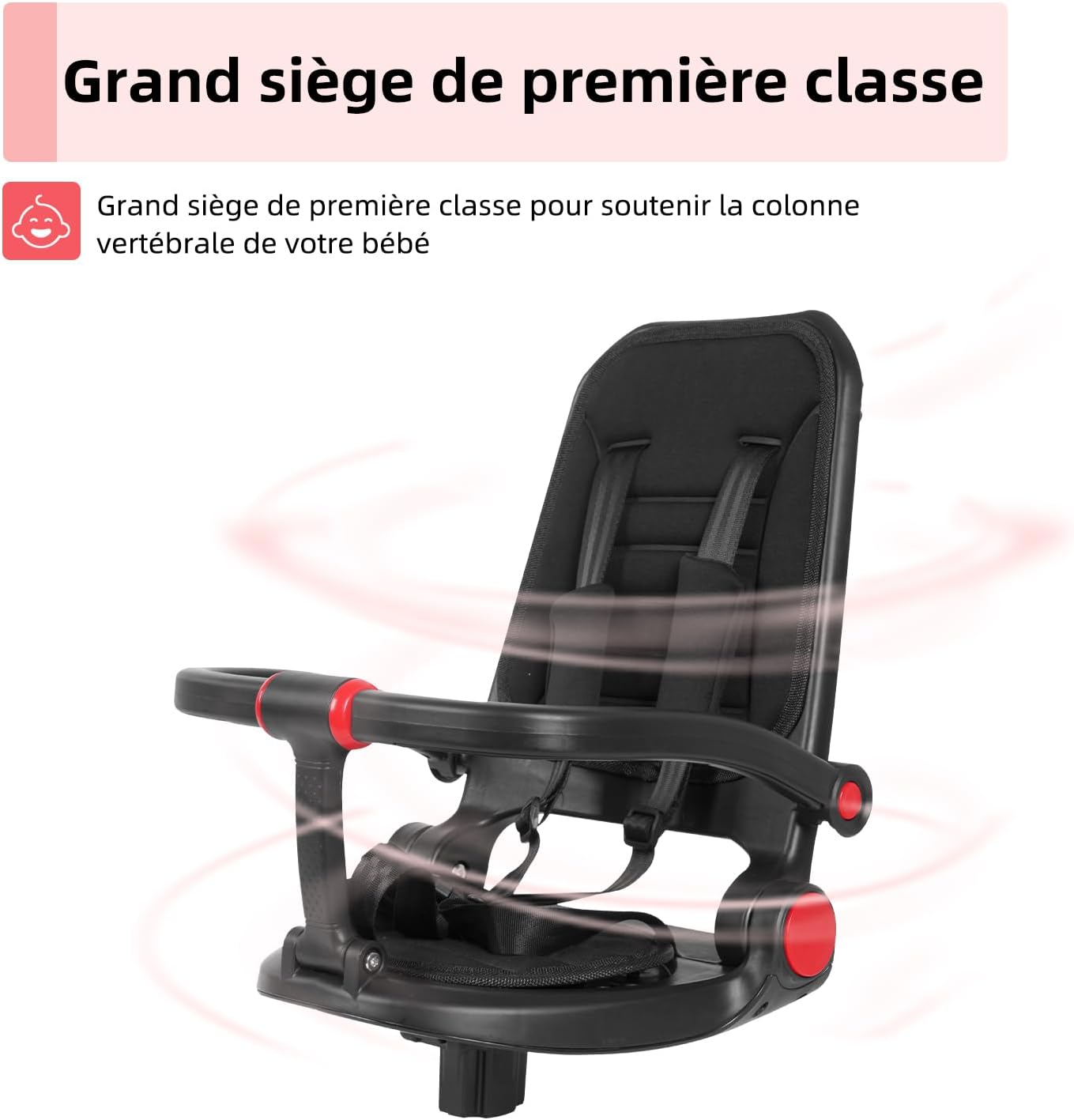 SPINSTEP 5En 1 Tricycle Bébé Évolutif