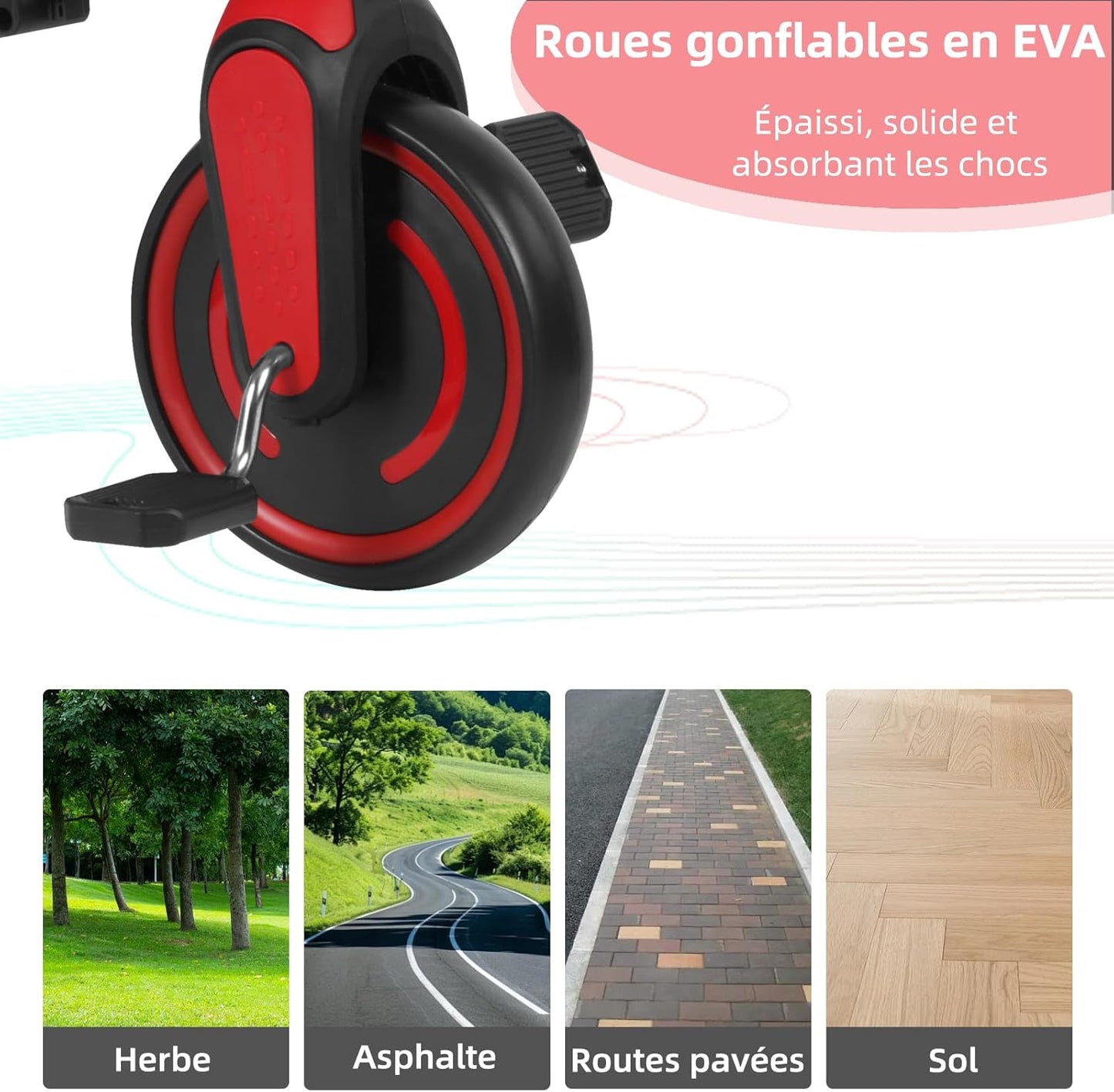 SPINSTEP 5En 1 Tricycle Bébé Évolutif