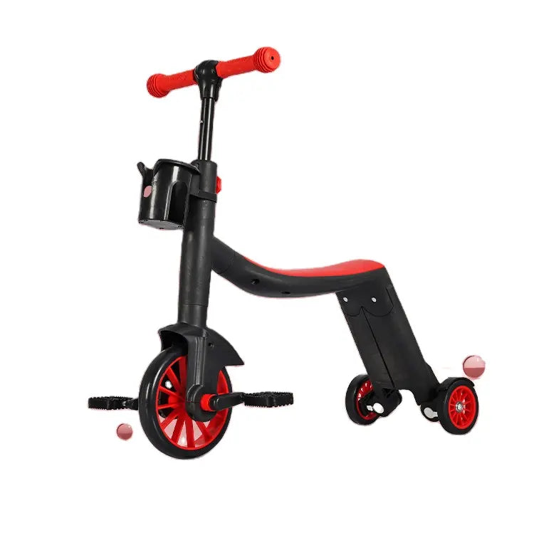 🛴 Trottinette – Vélo – Tricycle 3 en 1 | Pour Enfants de 3 à 8 Ans | Mixte – GARCON / FILLIE