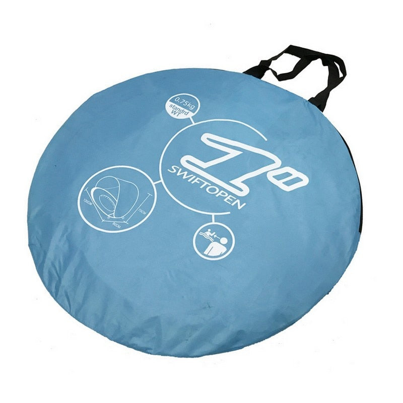 TENTE DE PLAGE ANTI UV AVEC PISCINE INTÉGRÉE