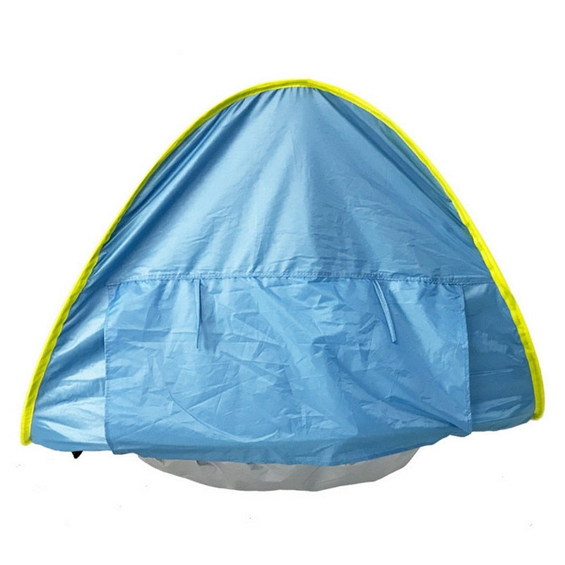 TENTE DE PLAGE ANTI UV AVEC PISCINE INTÉGRÉE