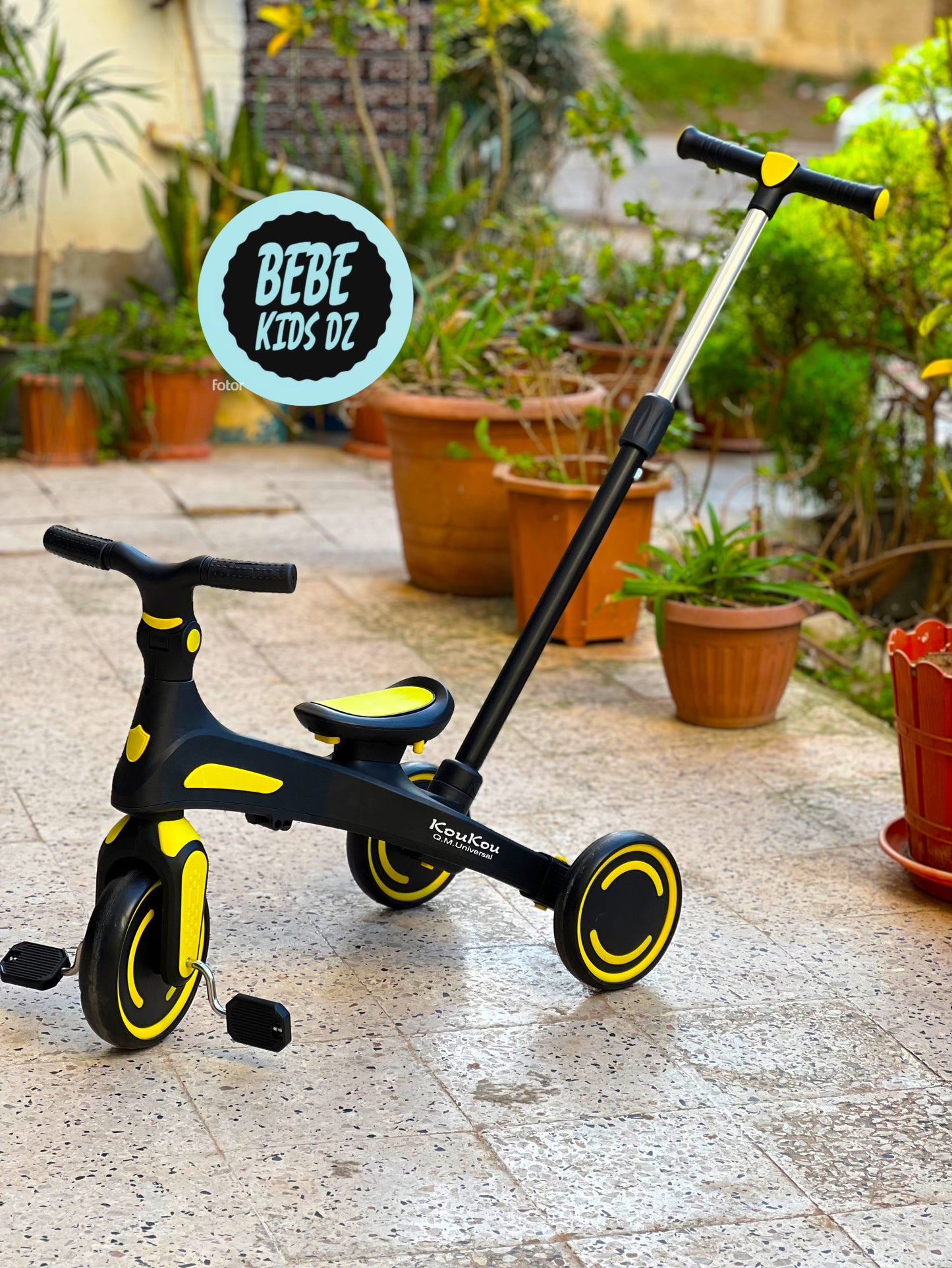 Tricycle Vélo poussette SPINSTEP