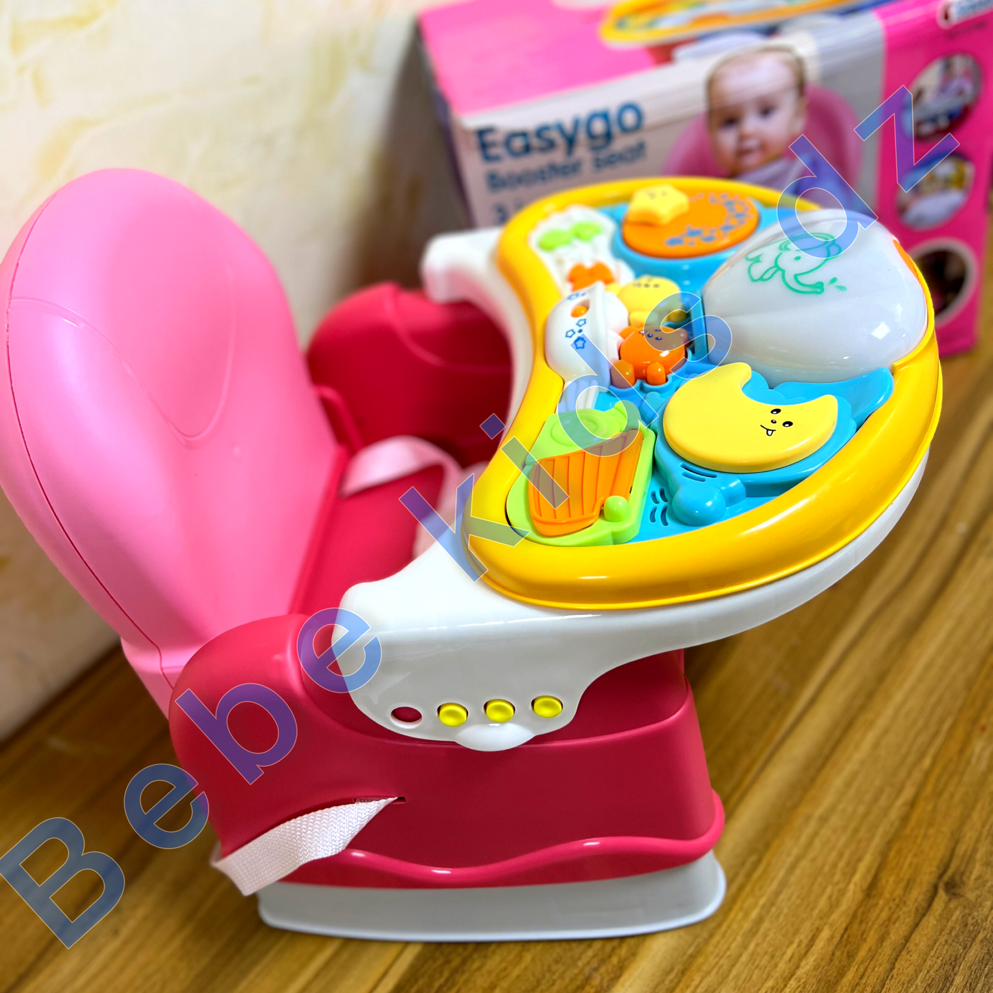 كرسي الطعام للأطفال يبقي طفلك نظيفا أثناء تناول وجباته قابل للطي لحمله معك إلى أي مكان