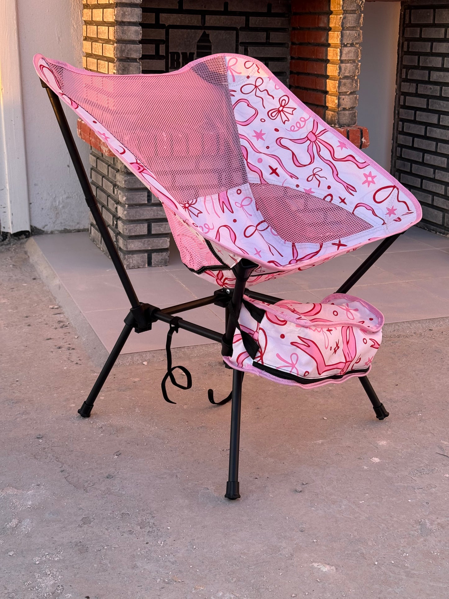 Chaise bass pliable + pochette 👝
