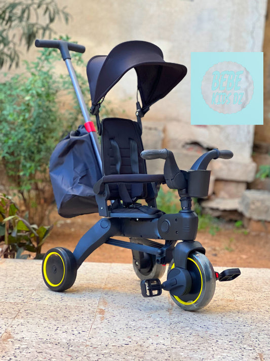 🚲 Vélo poussette pliable + SAC À DOS GRATUIT 🎒