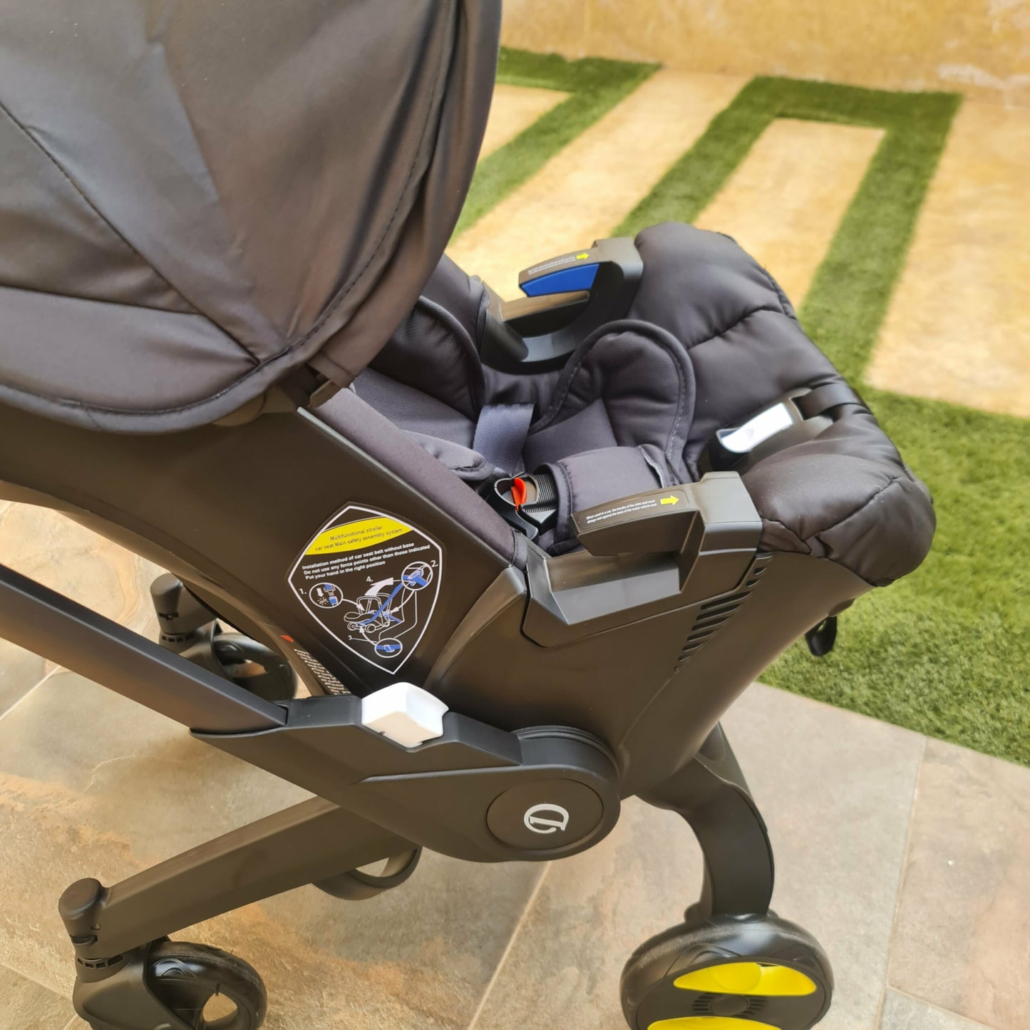 Siege Auto Poussette de Luxe 4en1