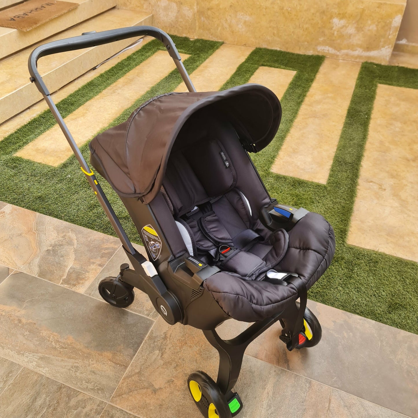 Siege Auto Poussette de Luxe 4en1