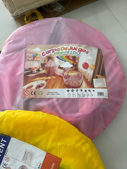 🏰✨ خيمة ألعاب 3 في 1 للأطفال 🎈👧👦