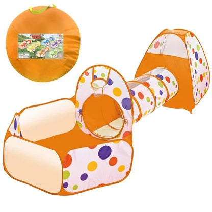 🏰✨ خيمة ألعاب 3 في 1 للأطفال 🎈👧👦