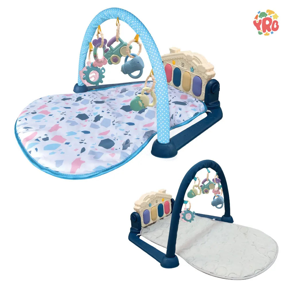 Tapis D'Eveil Bebe Tapis De Jeux Bebe Tapis D Eveille Bebe Baby Gym Play Mat Fitness Activity Music Lights Fun Piano Education