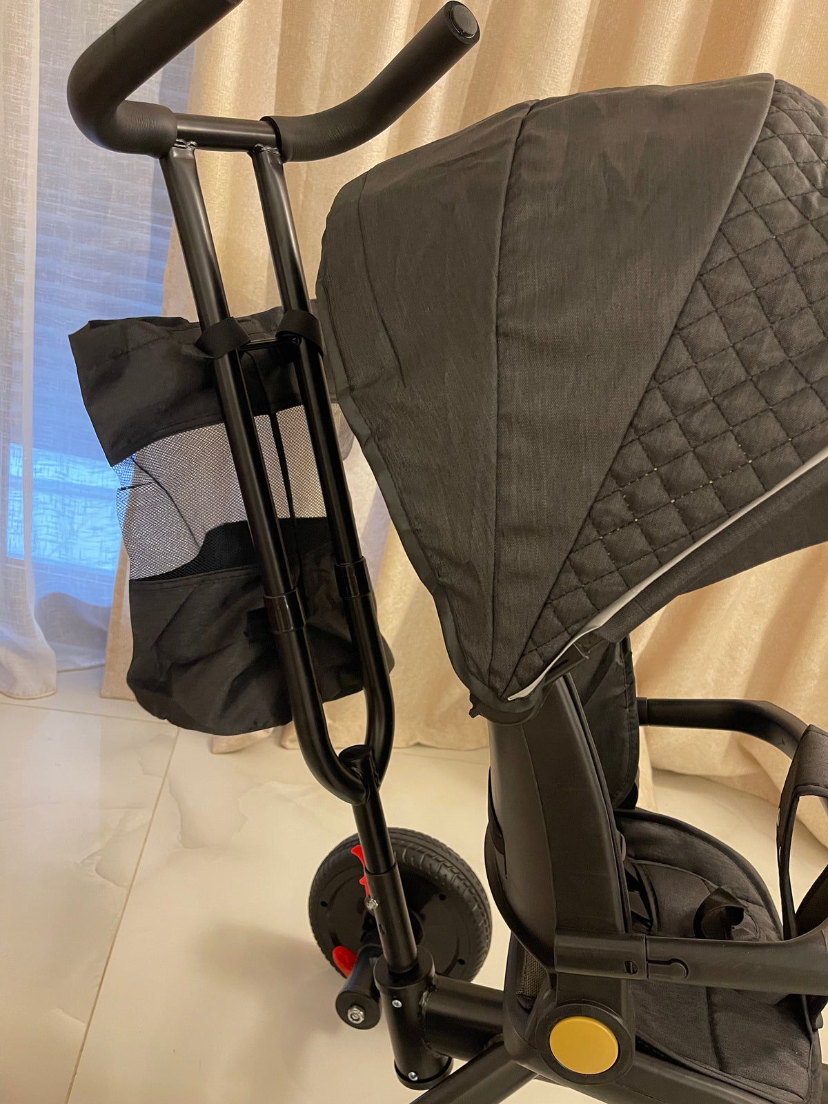 Tricycle Vélo Poussette  – Haute Qualité, Confort & Sécurité Bébé 🚲✨