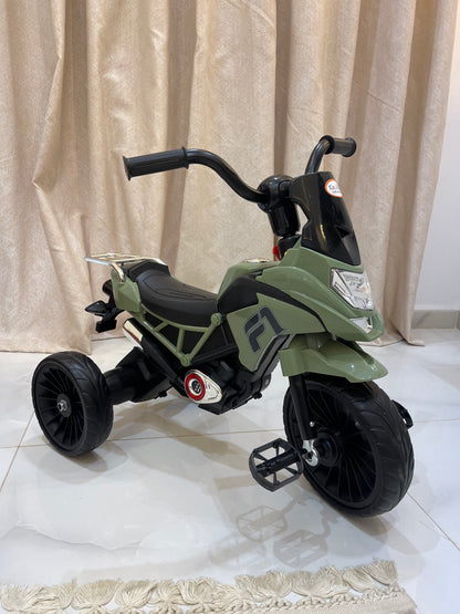 🏍️ دراجة ثلاثية للأطفال بتصميم دراجة نارية 🏍️
