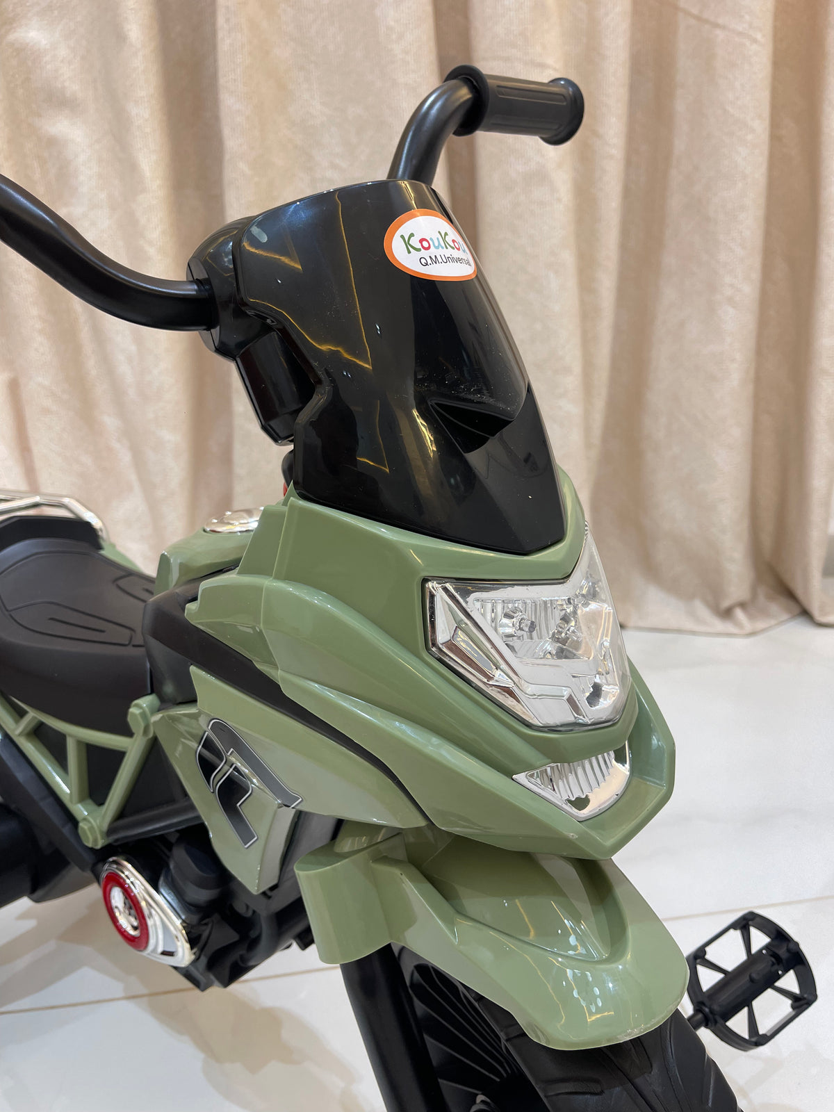 🏍️ دراجة ثلاثية للأطفال بتصميم دراجة نارية 🏍️