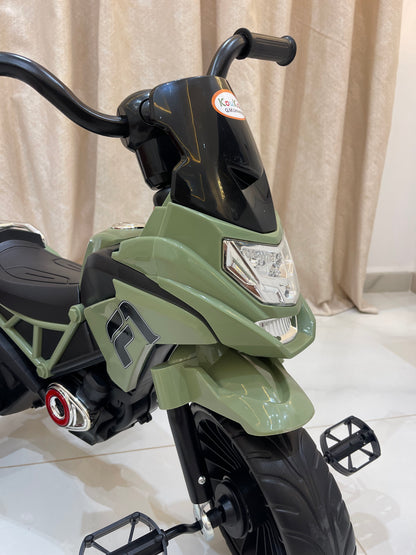 🏍️ دراجة ثلاثية للأطفال بتصميم دراجة نارية 🏍️