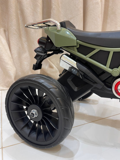🏍️ دراجة ثلاثية للأطفال بتصميم دراجة نارية 🏍️