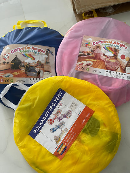 🏰✨ خيمة ألعاب 3 في 1 للأطفال 🎈👧👦