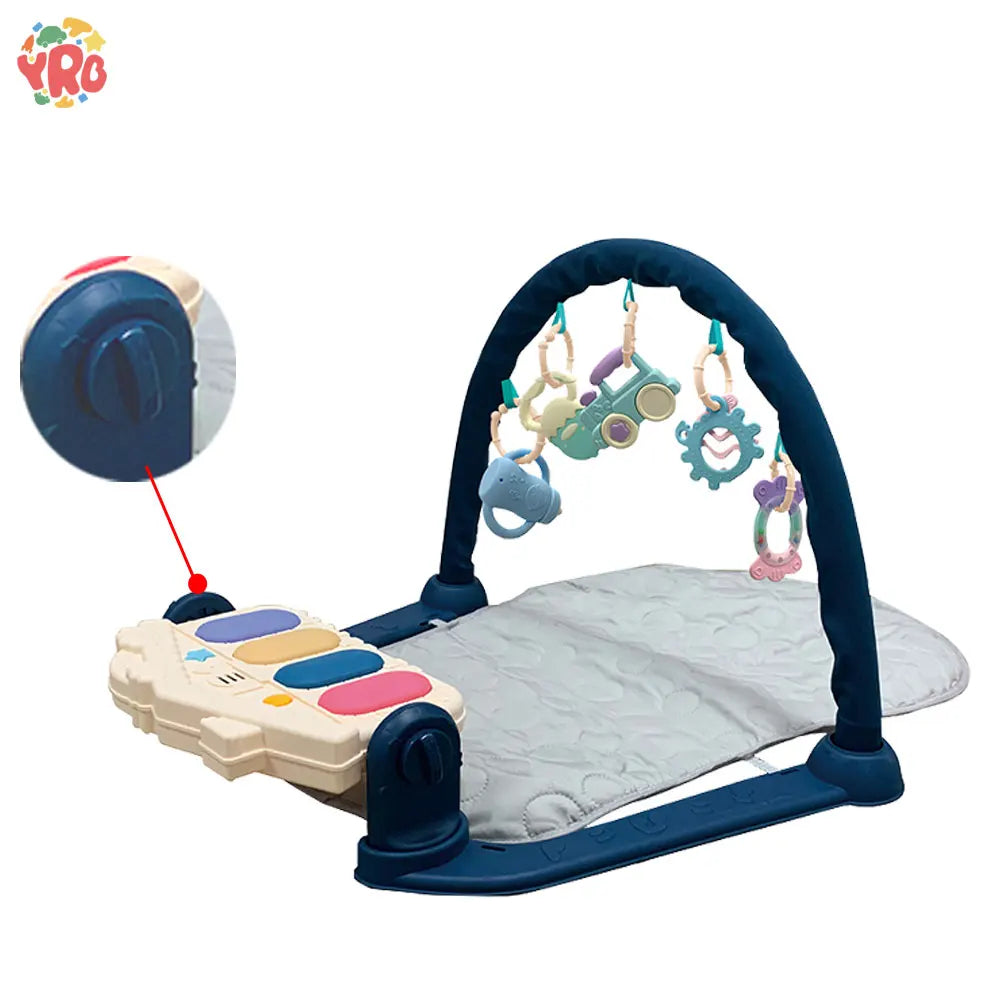 Tapis D'Eveil Bebe Tapis De Jeux Bebe Tapis D Eveille Bebe Baby Gym Play Mat Fitness Activity Music Lights Fun Piano Education