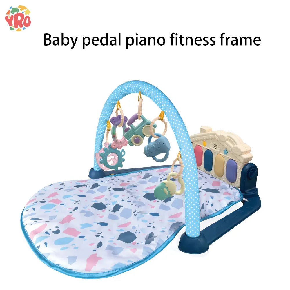 Tapis D'Eveil Bebe Tapis De Jeux Bebe Tapis D Eveille Bebe Baby Gym Play Mat Fitness Activity Music Lights Fun Piano Education