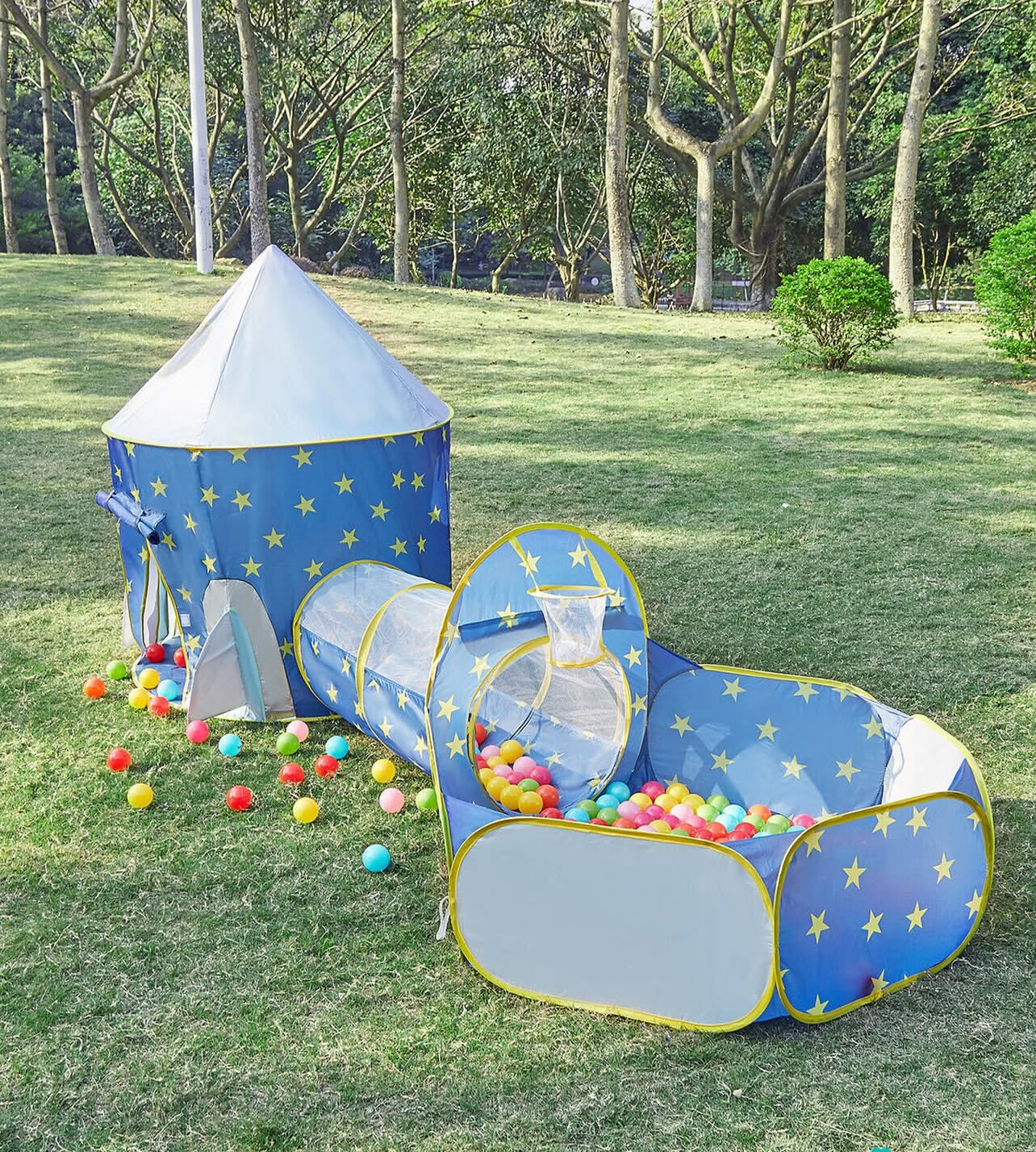 🏰✨ خيمة ألعاب 3 في 1 للأطفال 🎈👧👦