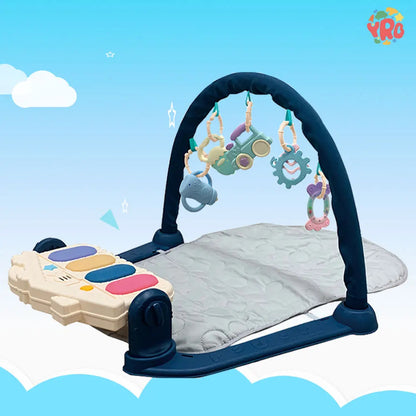 Tapis D'Eveil Bebe Tapis De Jeux Bebe Tapis D Eveille Bebe Baby Gym Play Mat Fitness Activity Music Lights Fun Piano Education