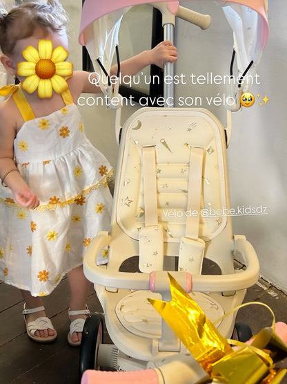 Tricycle Vélo poussette multifonction 5 en 1