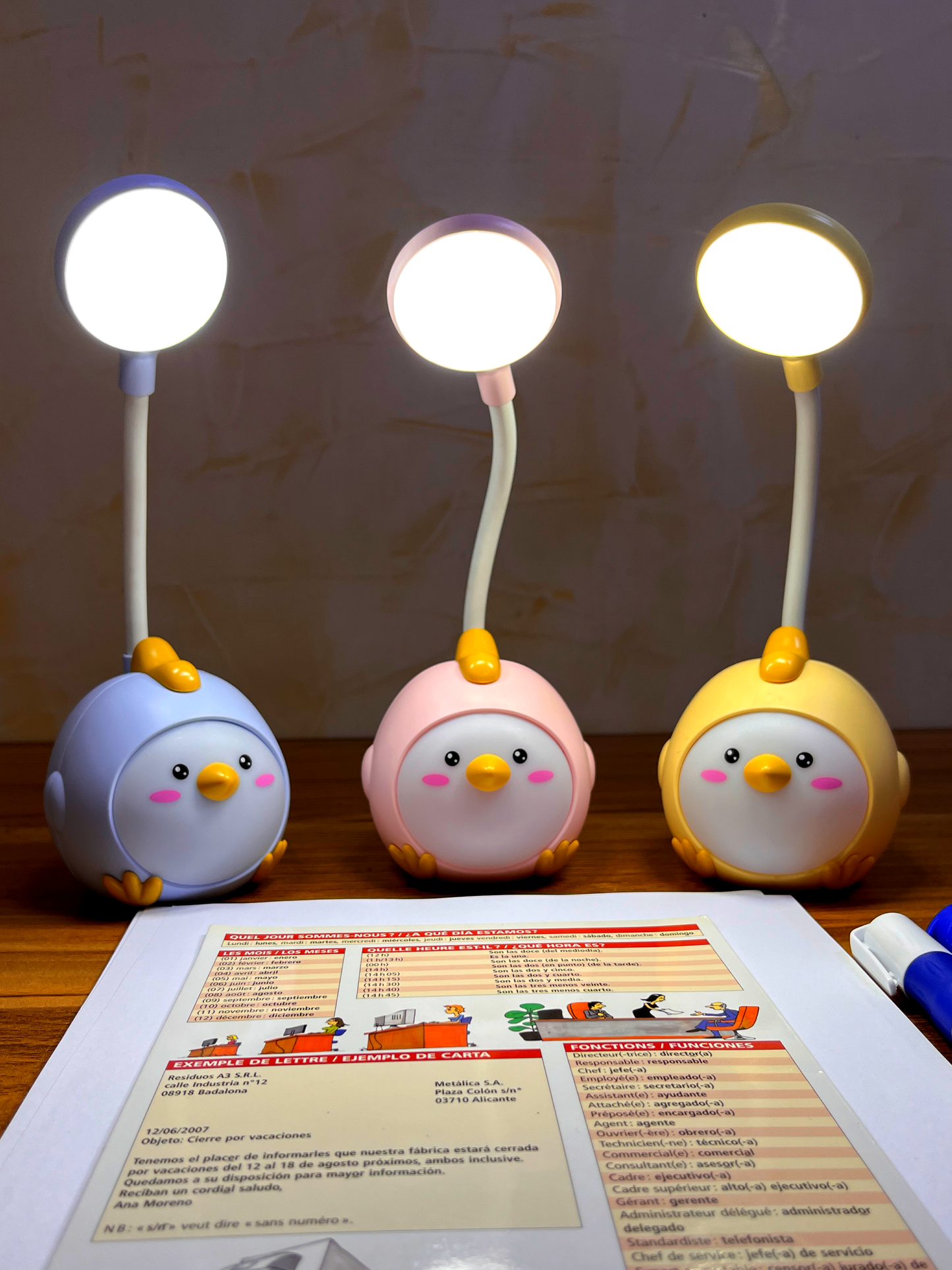 Lampe de bureau pour enfant مصباح مكتبي للأطفال