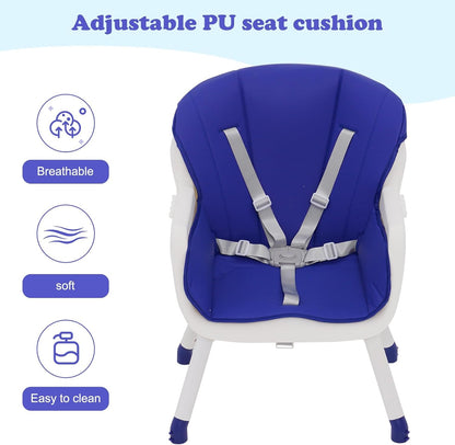Chaise haute pour bébé + Table à jouer 5EN1 /  DE 6 A 36 MOIS