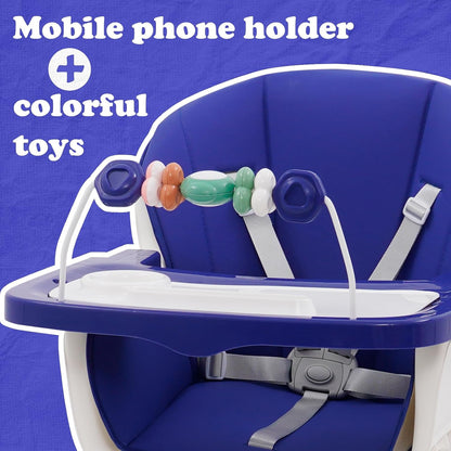 Chaise haute pour bébé + Table à jouer 5EN1 /  DE 6 A 36 MOIS