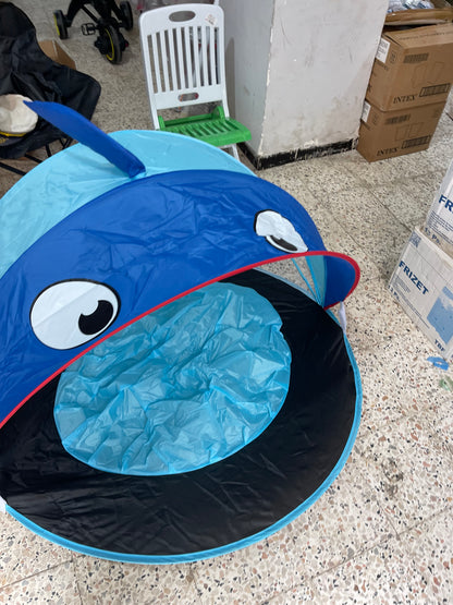 TENTE DE PLAGE  ANTI UV AVEC PISCINE INTÉGRÉE