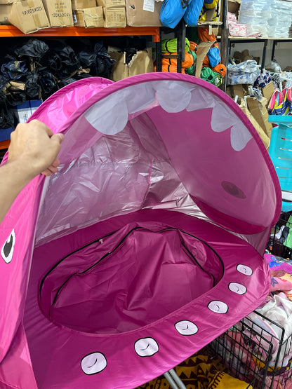 TENTE DE PLAGE  ANTI UV AVEC PISCINE INTÉGRÉE