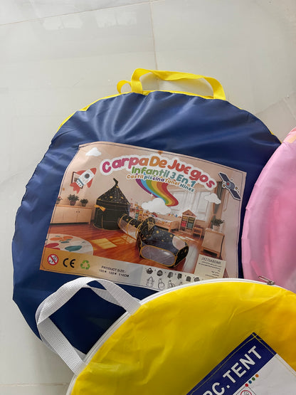 🏰✨ خيمة ألعاب 3 في 1 للأطفال 🎈👧👦