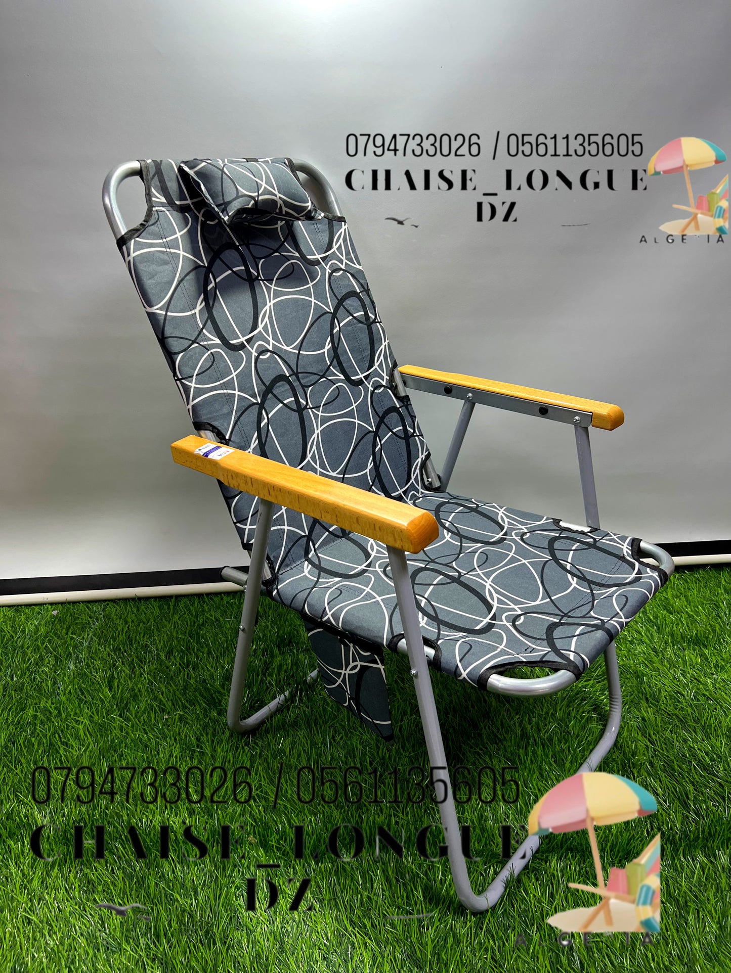 Promotion chaise pliante bois