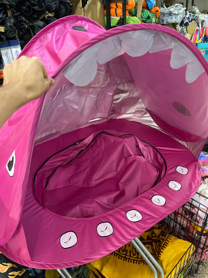 TENTE DE PLAGE  ANTI UV AVEC PISCINE INTÉGRÉE