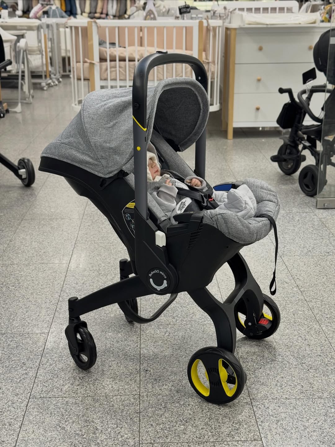 Siege Auto Poussette de Luxe 4en1