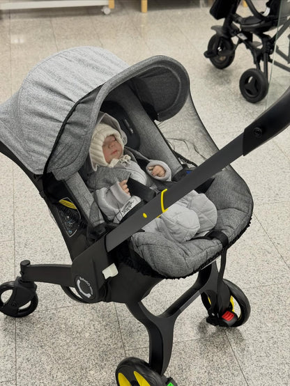 Siege Auto Poussette de Luxe 4en1