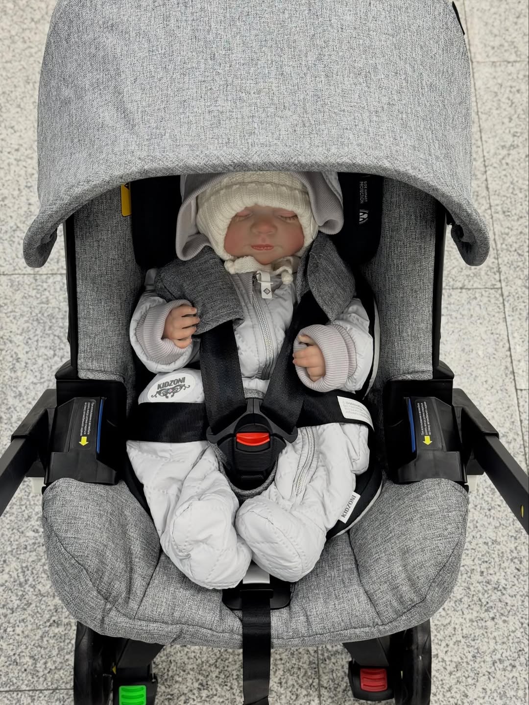 Siege Auto Poussette de Luxe 4en1