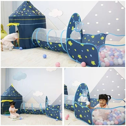 🏰✨ خيمة ألعاب 3 في 1 للأطفال 🎈👧👦