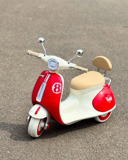 🛵 Moto Électrique Vintage Vespa pour Enfants –دراجة فيسبا كهربائية للأطفال –🛵