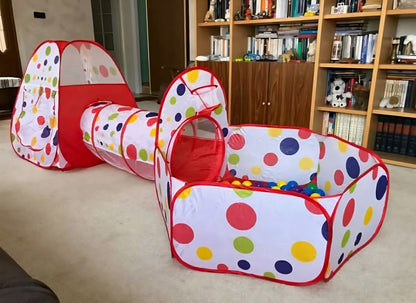 🏰✨ خيمة ألعاب 3 في 1 للأطفال 🎈👧👦