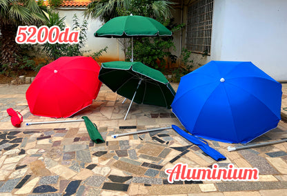 Parasol de plage en aluminium tres solide 781-3