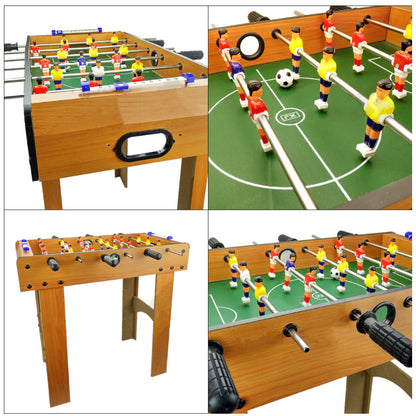 لعبة البابيفوت الخشبية الكلاسيكية لخلق جو مليء بالحماس والمتعة مع الأصدقاء Wooden Foosball Floor Standing Babyfoot Game 628B