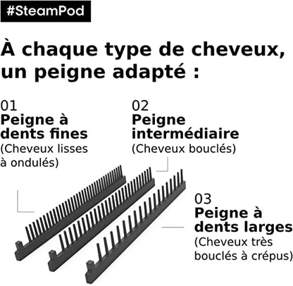 SteamPod 4.0 lisseur boucleur vapeur professionnel