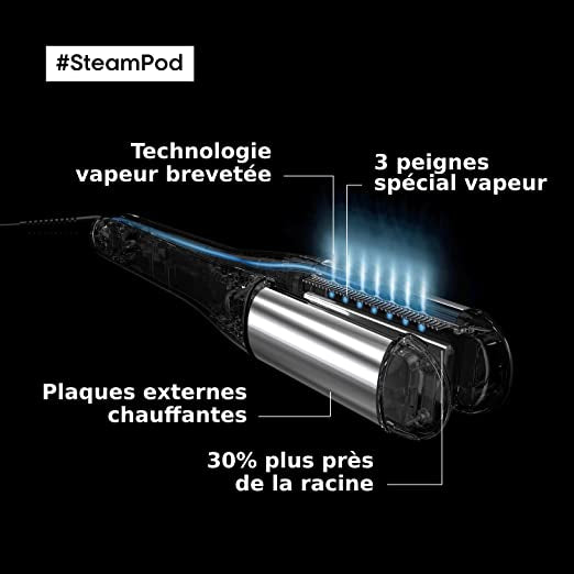 SteamPod 4.0 lisseur boucleur vapeur professionnel