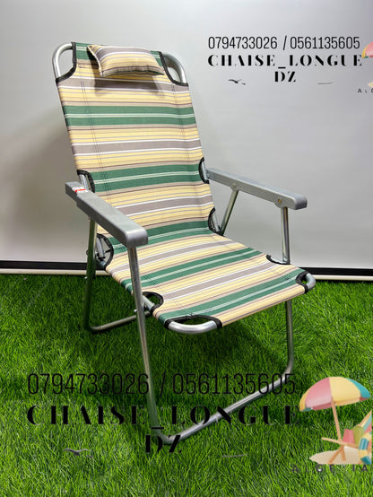 ⛱️Chaise pliante + repose-tête 2024⛱️