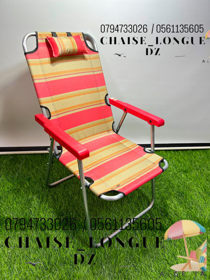 ⛱️Chaise pliante + repose-tête 2024⛱️