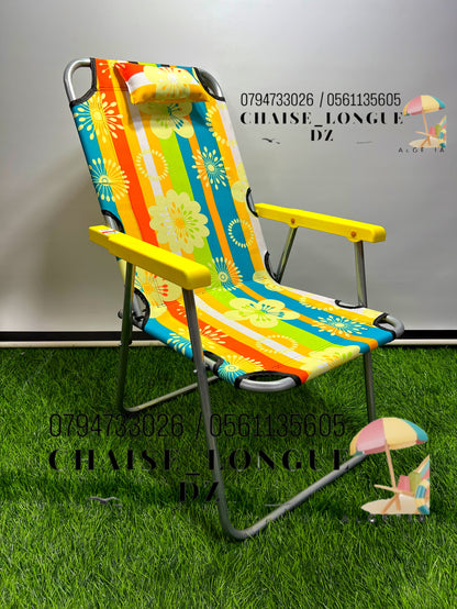 ⛱️Chaise pliante + repose-tête 2024⛱️