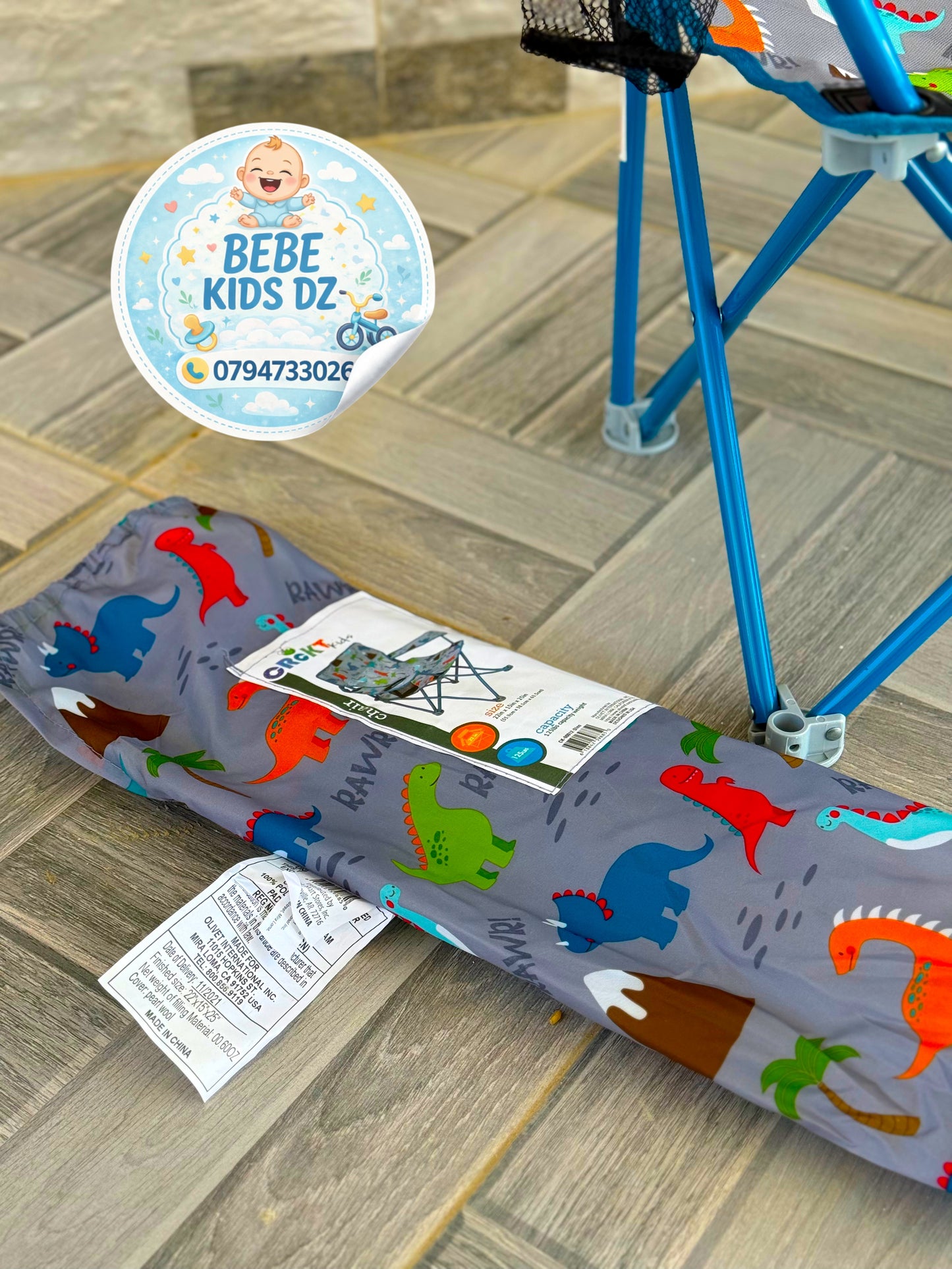 chaises pliables pour enfants 🦄🦖 🦖
