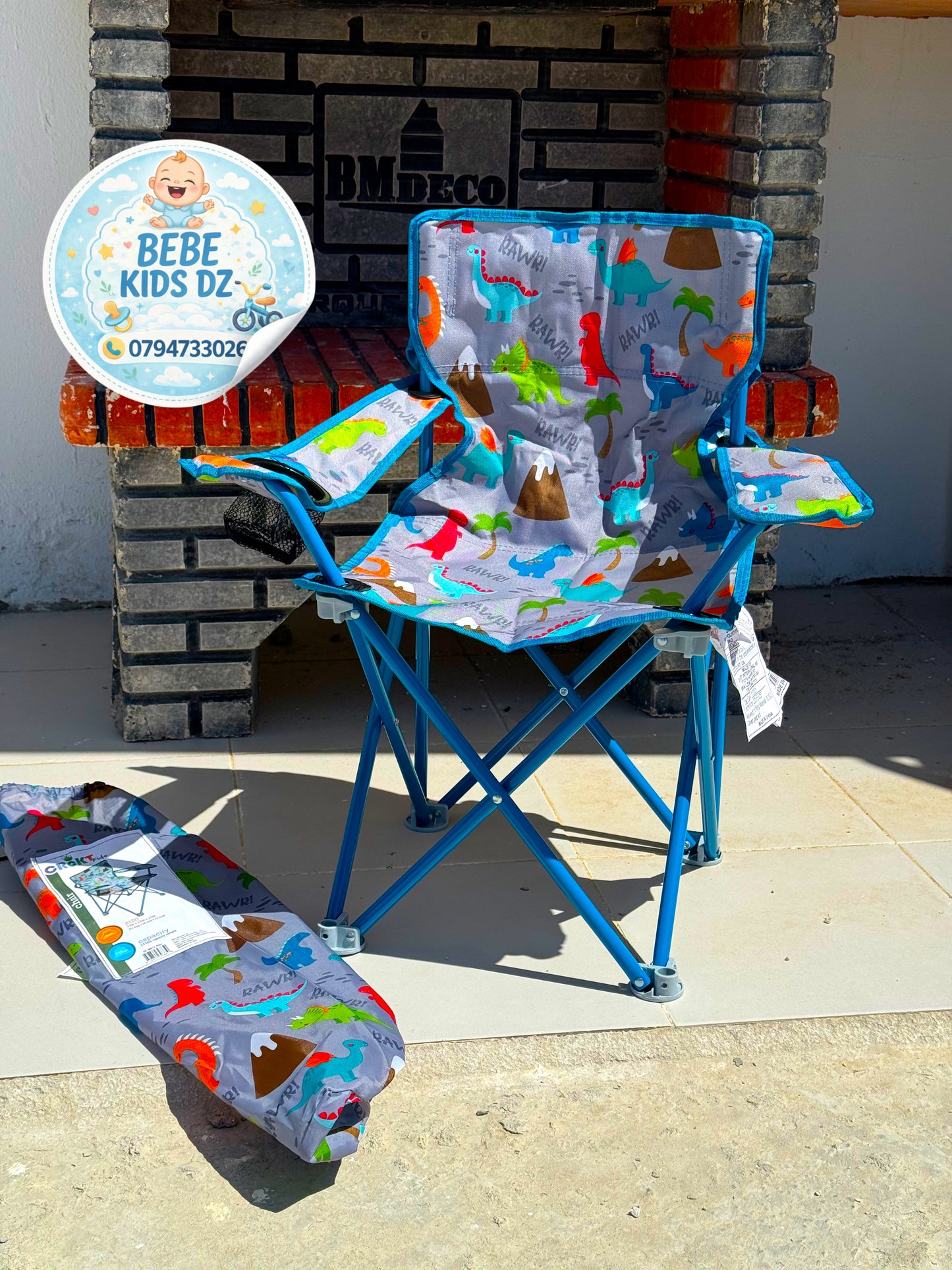 chaises pliables pour enfants 🦄🦖 🦖