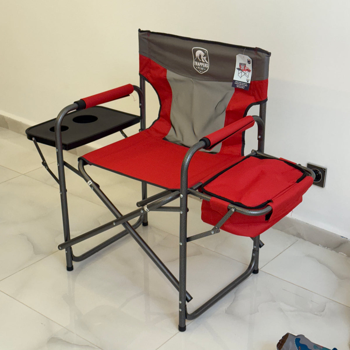 CHAISE PLIANTE LUX + TABLE + GLACIAIRE