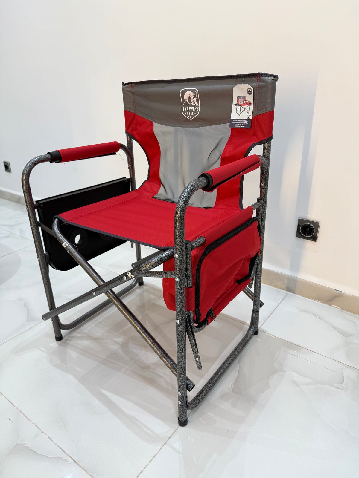 CHAISE PLIANTE LUX + TABLE + GLACIAIRE